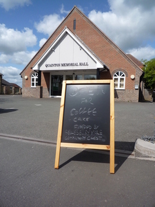 Thursday Coffee Morning sign