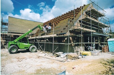 Adding the roof