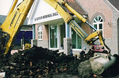 New car park on the way